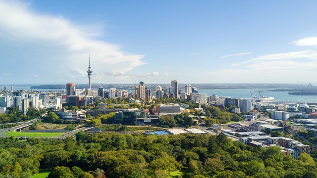 Weer in  Auckland in april