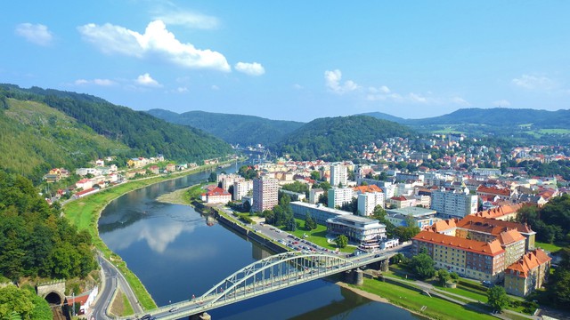 Weer in  Děčín in maart