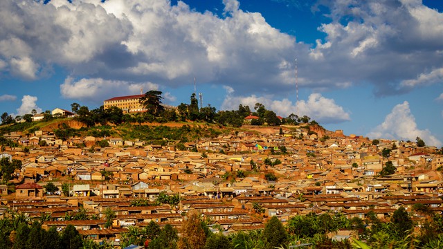 Weer in  Kampala in januari