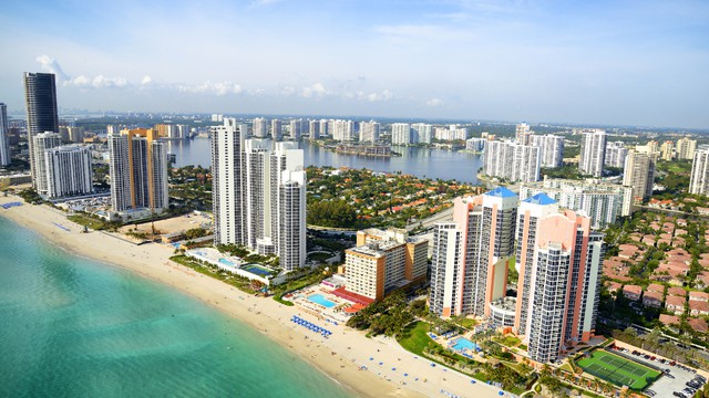O clima de Miami Beach