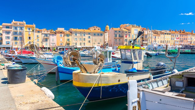 Weer in  Saint-Tropez in januari