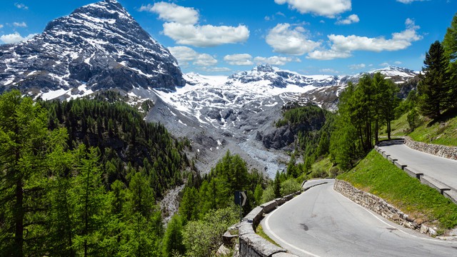 Weer in  Stelvio in februari