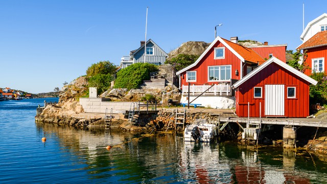 Weer in  Tjörn in juni