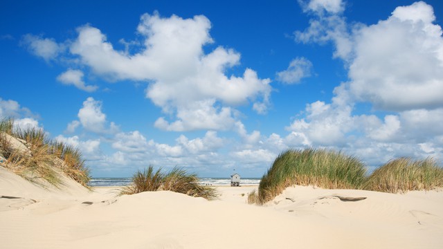 Weer op  Terschelling in mei