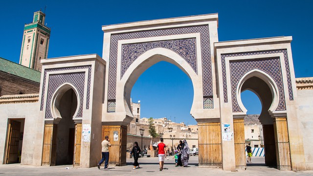 Weer in  Fez in februari
