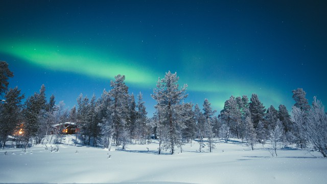 Weer in  Saariselkä in december