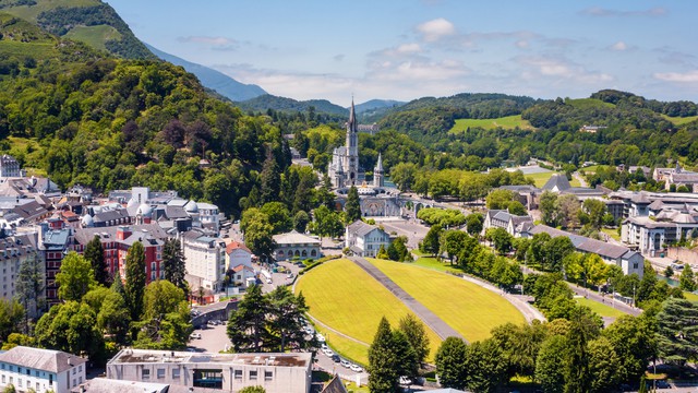 Weer in  Lourdes in maart