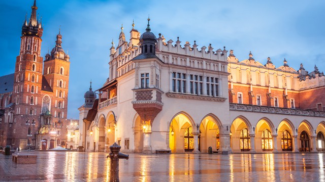 Weer in  Krakau in juni