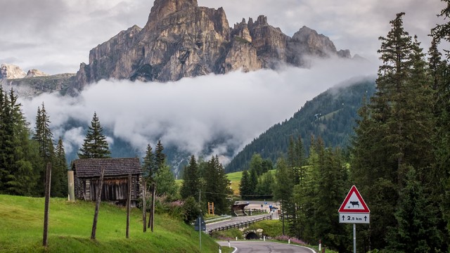 Weer in  Corvara in Badia in februari