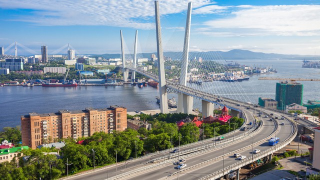 Weer in  Vladivostok in juli