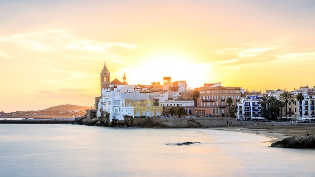 Klima v Sitges