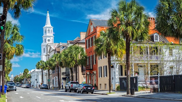 Het klimaat van Charleston en de beste reistijd