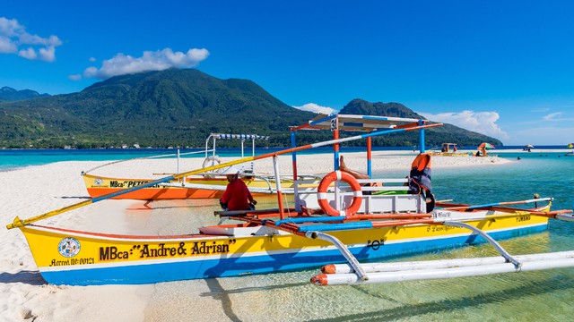 Weer op  Camiguin in april