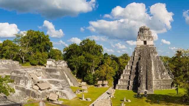 Weer in  Tikal in november