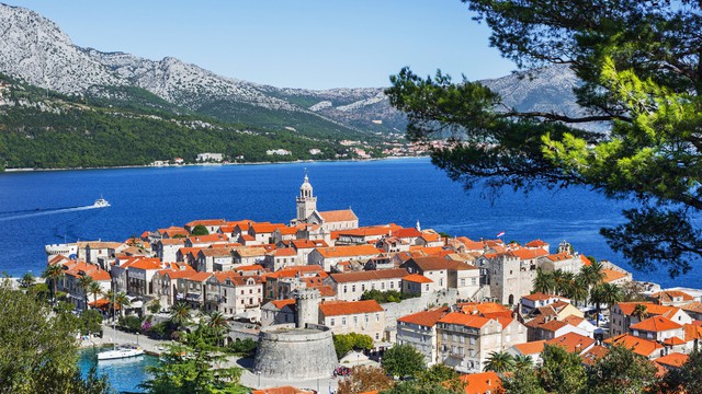 Weer in  Korčula in april