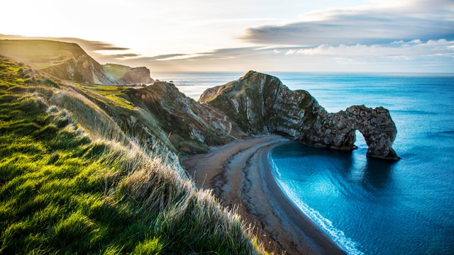 Weer in  Dorset in april