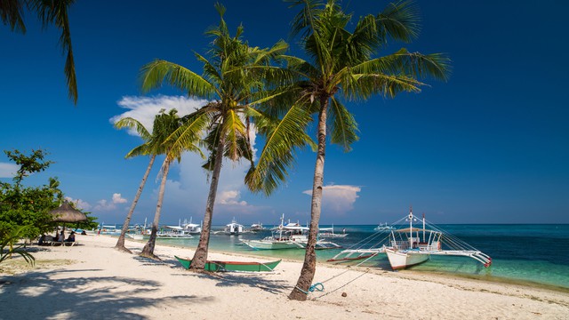 Weer op  Malapascua in december