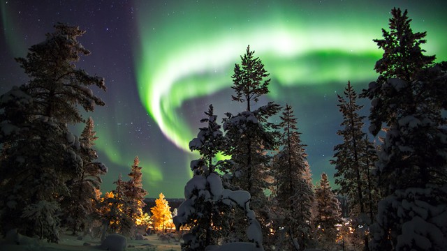 Weer in  Inari in mei