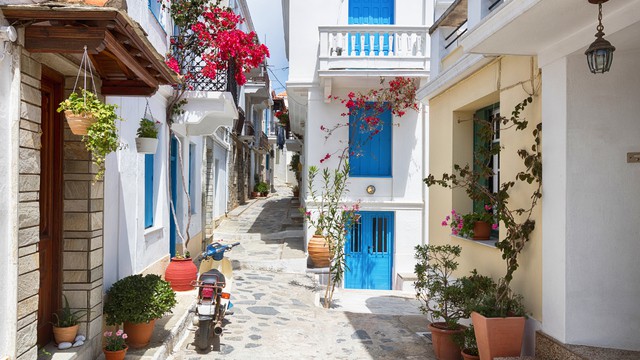 Het klimaat van Skopelos en de beste reistijd