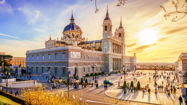 O tempo em Abril em Madrid