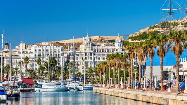 Weer Alicante in februari