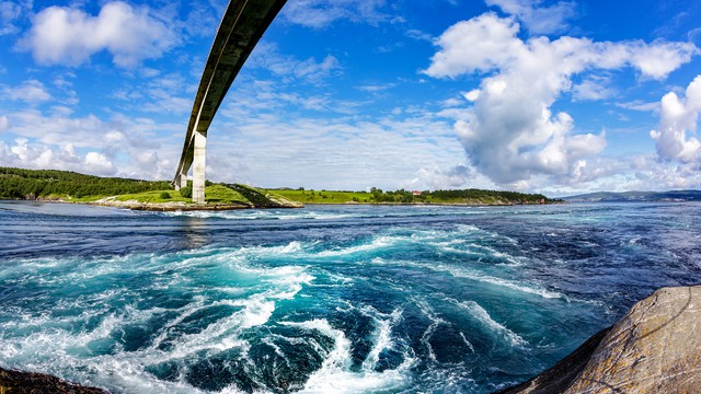 Das Klima von Saltstraumen