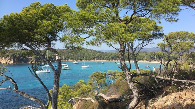 Weer op  Îles d'Hyères in april