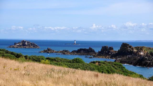 Weer op  Chausey in juli