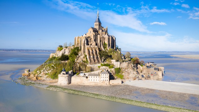 Weer op  Mont Saint-Michel in september