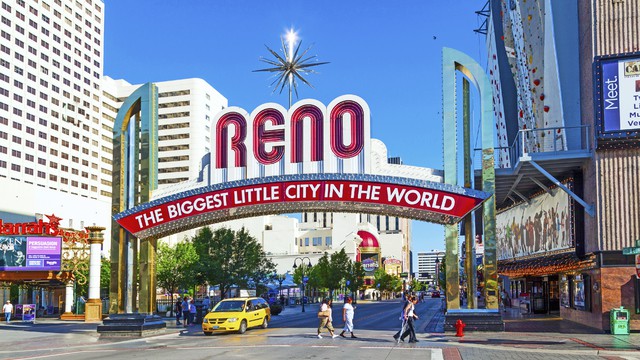 Weer in  Reno in april