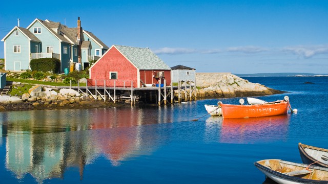 Weer in  Nova Scotia in juli