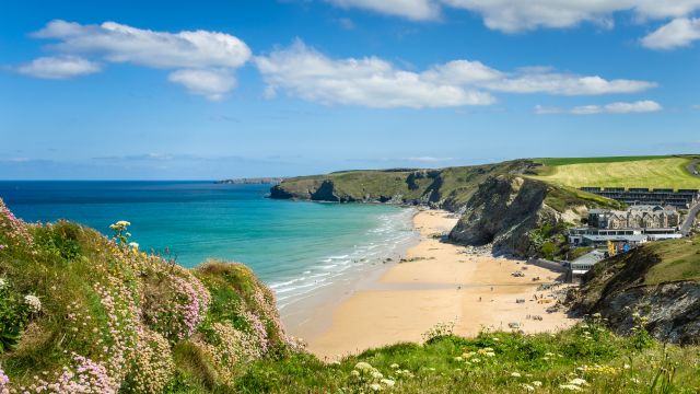 Weer in  Cornwall in juli