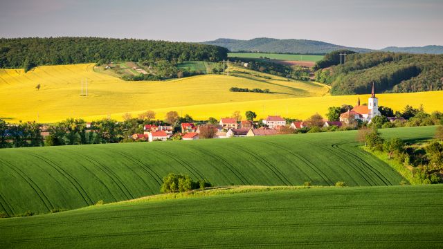 Weer in  Moravië in augustus