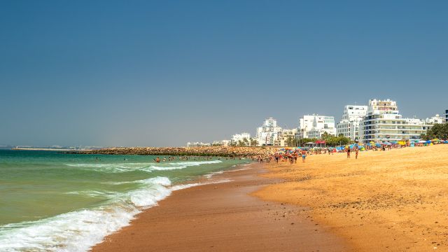 The weather in October in Quarteira