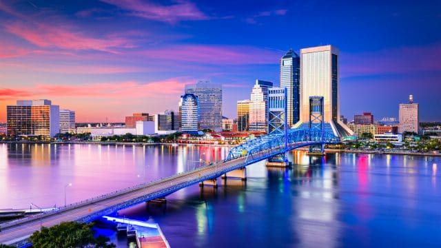 Het klimaat van Jacksonville en de beste reistijd