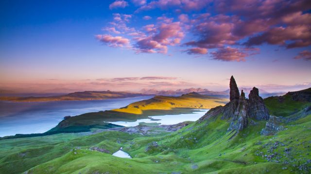 Das Wetter im Januar in Skye
