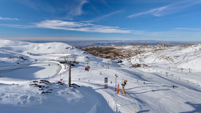 Weer skigebied Sierra Nevada in juli