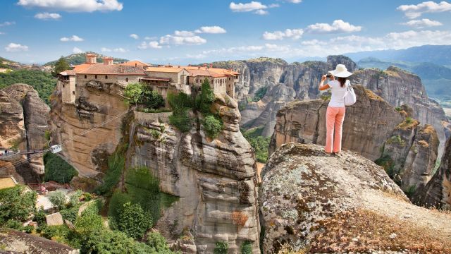 Weer in  Metéora in maart