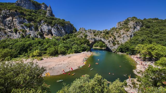 Das Klima von die Ardèche