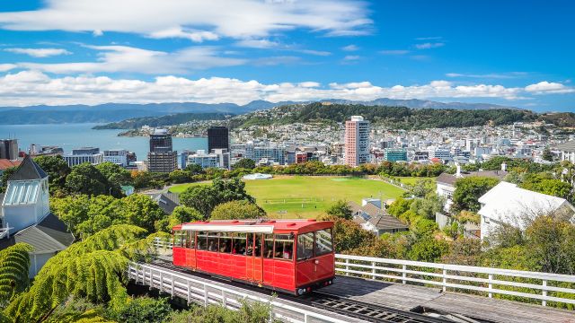 Weer in  Wellington in juli