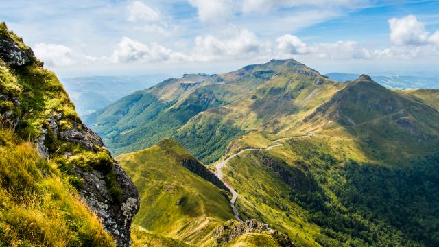 Das Klima von Auvergne