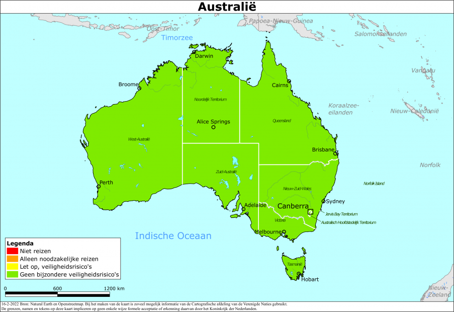 Reisadvies voor Australië