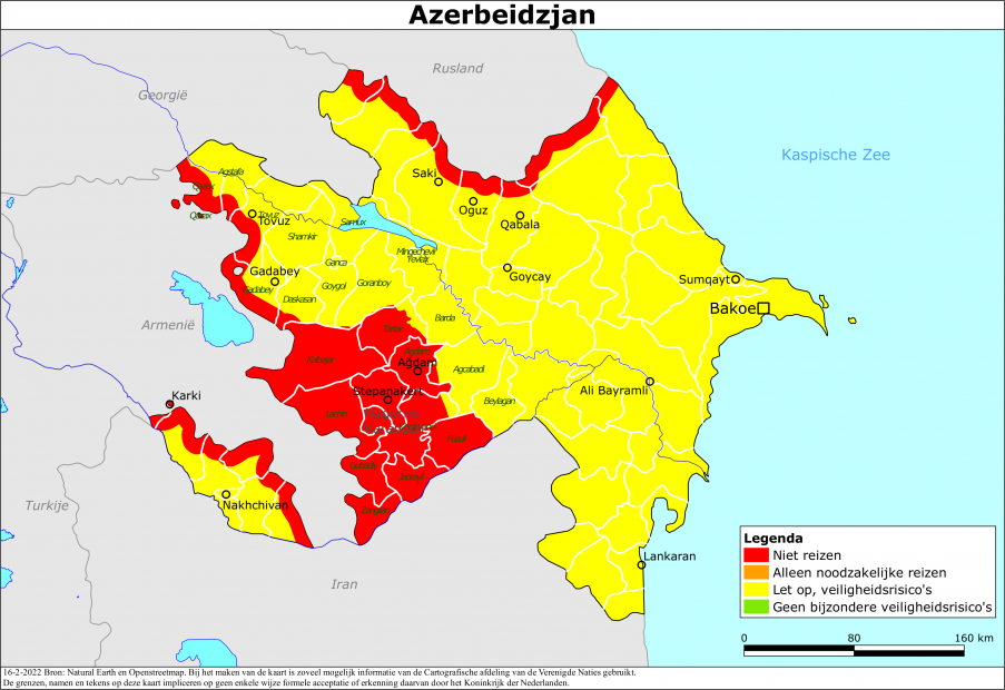 Reisadvies voor Azerbeidzjan
