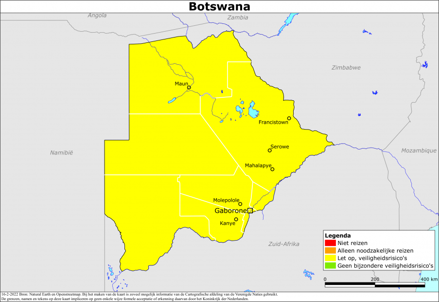 Reisadvies voor Botswana