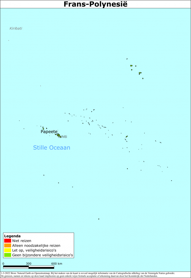 Reisadvies voor Frans-Polynesië