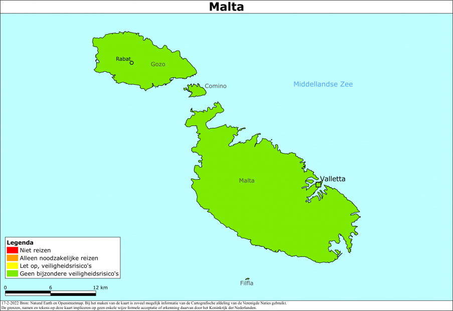 Reisadvies voor Malta