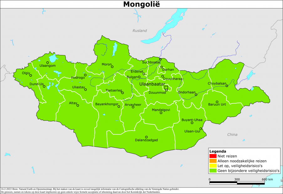 Reisadvies voor Mongolië