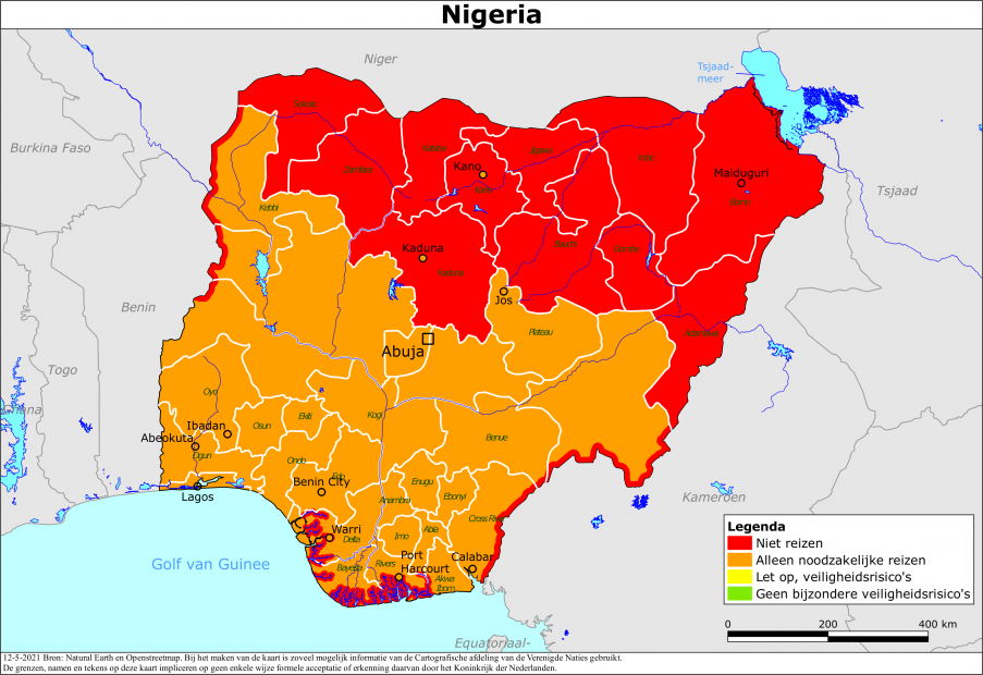 Reisadvies voor Nigeria