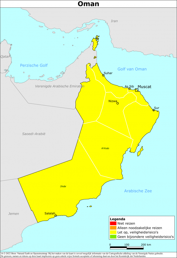 Reisadvies voor Oman