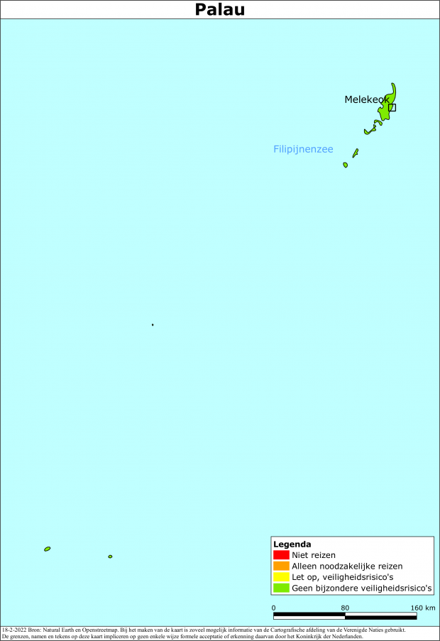 Reisadvies voor Palau